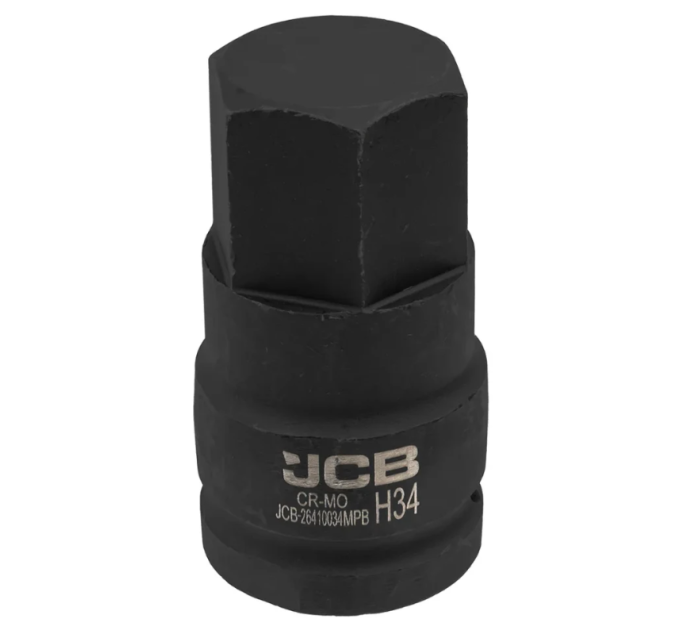 Головка-біта ударна HEX 3/4" 34 мм JCB Tools JCB-26410034MPB