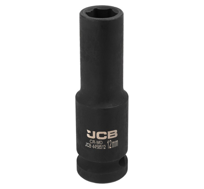 Гoлoвкa тopцeвa удapнa глибока 1/2" 12 мм (6-гранна) JCB Tools JCB-4458512
