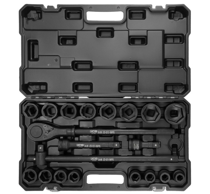 Набір інструментів ударних 21 пр. 3/4" (6-гр.) JCB Tools JCB-6213-5MPB