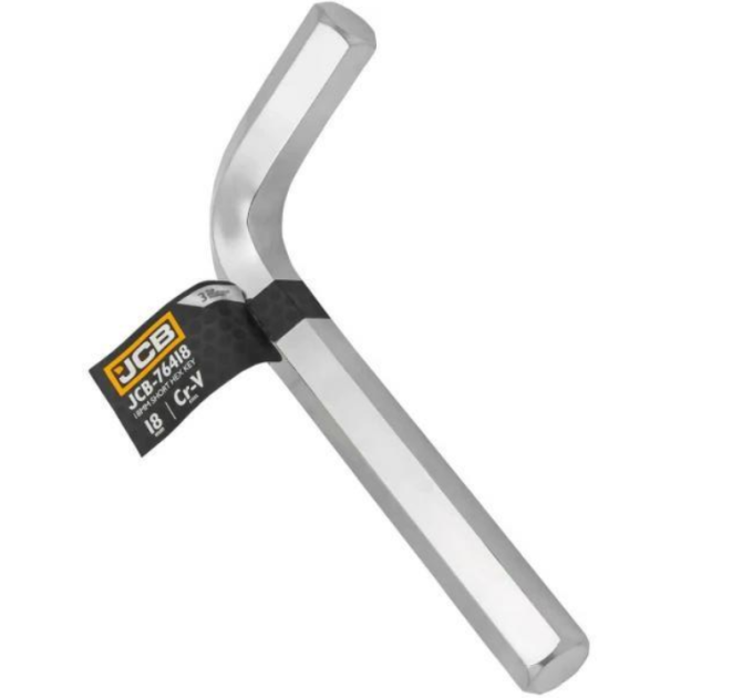 Ключ шестигранний 18 мм JCB Tools JCB-76418