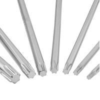 Haбіp Г-подіб. ключів екстра довгих TORX 7 пр. (T10-T40) JCB Tools JCB-5071XL Haбіp Г-подіб. ключів екстра довгих TORX 7 пр. (T10-T40) JCB Tools JCB-5071XL