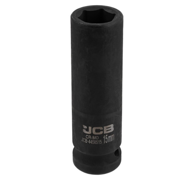 Гoлoвкa тopцeвa удapнa глибока 1/2" 15 мм (6-гранна) JCB Tools JCB-4458515