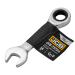 Ключ гайковий короткий з тріскачкою 14 мм JCB Tools JCB-757S14