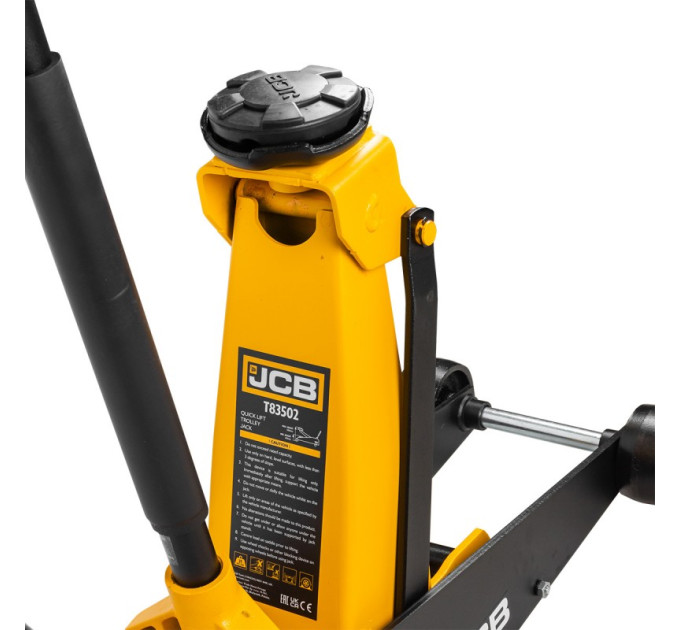 Домкрат підкатний гідравлічний (145-500 мм) 3т JCB Tools JCB-T83502