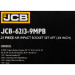 Набір інструментів ударних 21 пр. 3/4" (12-гр.) JCB Tools JCB-6213-9MPB