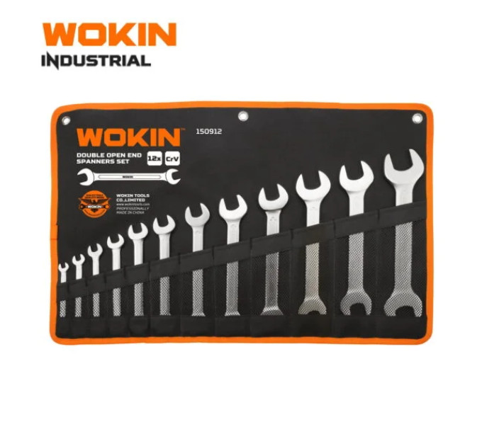 Набір ріжкових ключів 12 пр. в чохлі WOKIN WK-150912