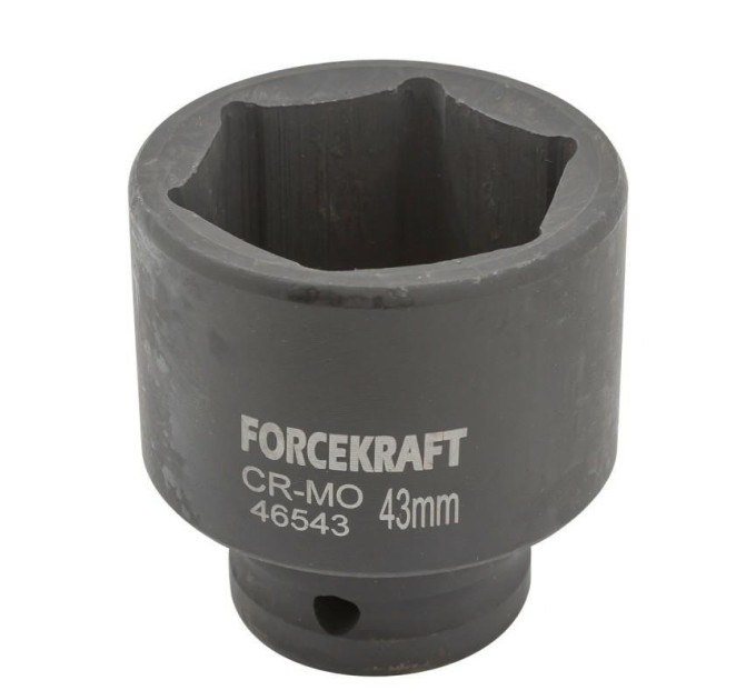 Головка торцева ударна 3/4" 43 мм (6-гр.) FORCEKRAFT FK-46543