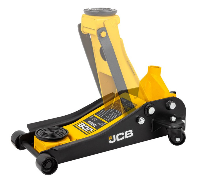 Домкрат підкатний гідравлічний низькопрофільний (100-508 мм) 3,5т JCB Tools JCB-TZ84007