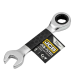Ключ гайковий короткий з тріскачкою 11 мм JCB Tools JCB-757S11