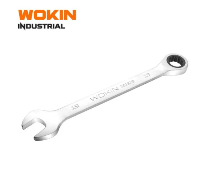 Ключ комбінований з тріскачкою 15 мм WOKIN WK-151515
