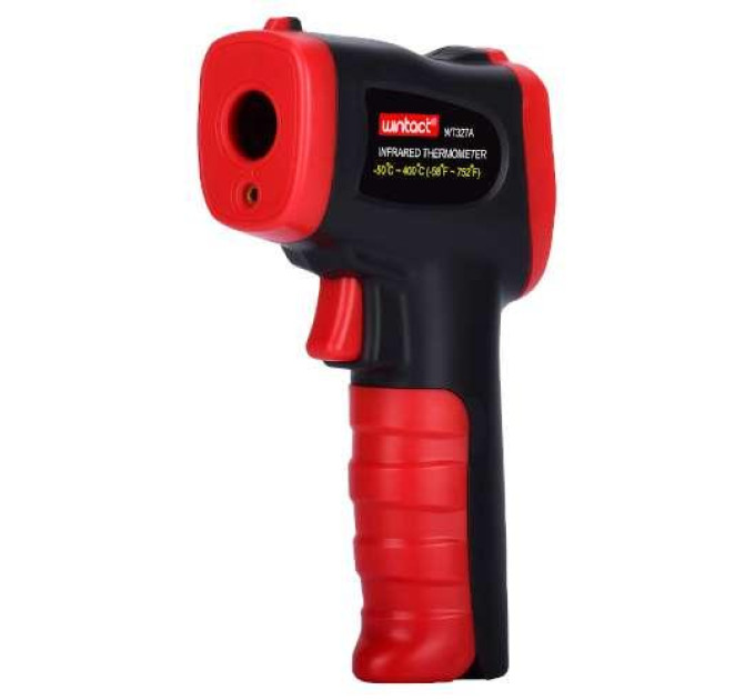 ИК-пирометр промышленный цв. дисплей -50-400°C WINTACT WT327A