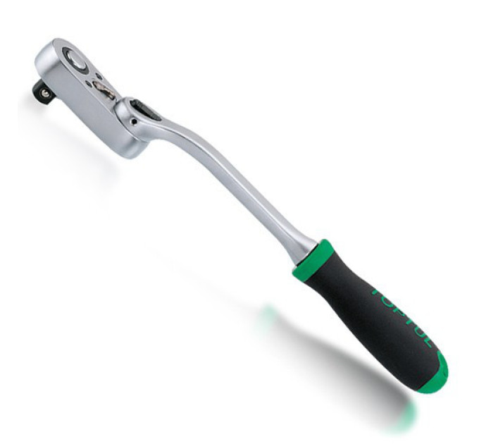 Ключ тріскачка 1/2" з поворотною головкою TOPTUL 48 зубців CJEK1633