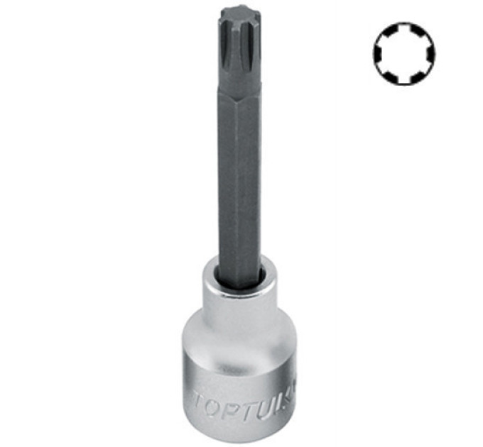 Торцевая насадка RIBE TOPTUL M9x100мм 1/2" BCRA1609