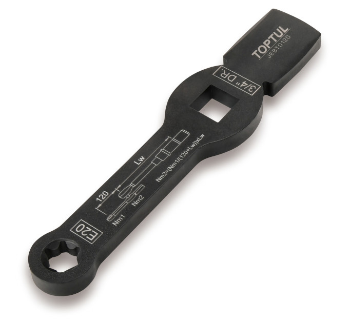 Ключ ударный 3/4" E20 для тормозного суппорта MAN TGL, TGM TOPTUL JEBT0120