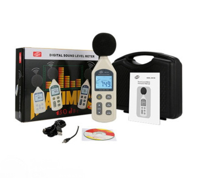 Шумомер USB 30-130 дБ BENETECH GM1356
