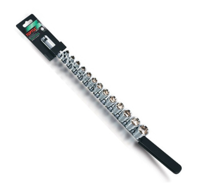 Набор головок дюймовых на планке TOPTUL 1/2" 19 ед. GAAQ1608U