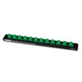 Держатель планка магнитная для головок 3/8"*280*12PCS TOPTUL PBKB3B2612