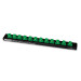 Держатель планка магнитная для головок 3/8"*280*12PCS TOPTUL PBKB3B2612