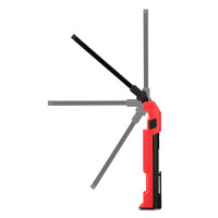Фонарик складной светодиодный (COB+LED) аккумуляторный с магнитом ULTRA-SLIM  PROTESTER PRO-FL0103S