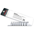Набор головок TORX на планке TOPTUL 3/8" E8-E20 8ед. GAAG0802