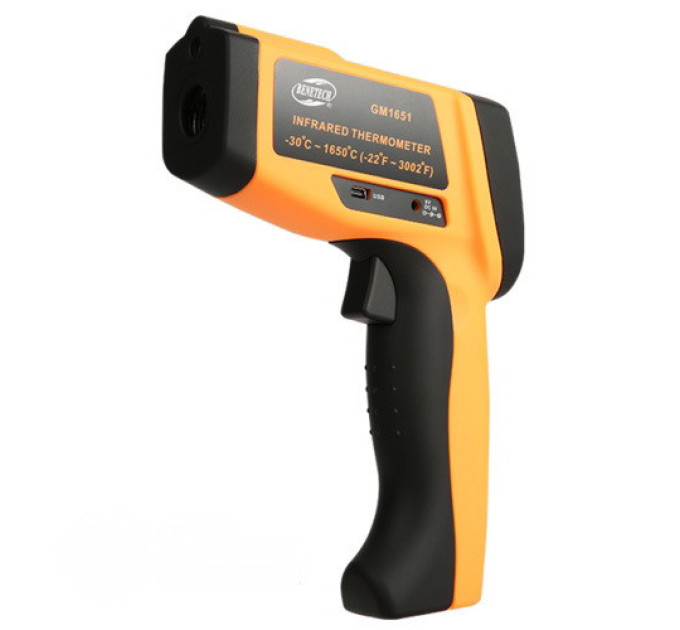 Пирометр промышленный USB -30-1650°C BENETECH GM1651