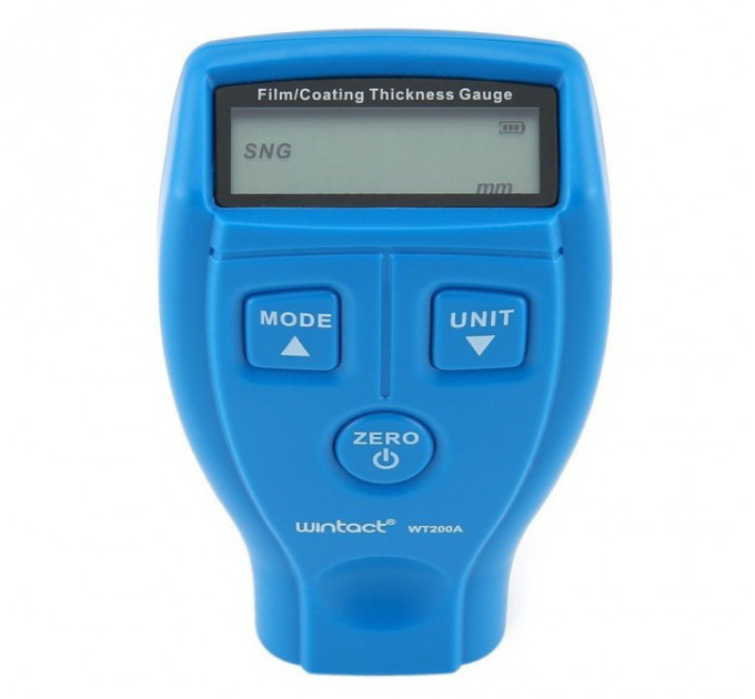 Тестер толщины краски (толщиномер) Fe/nFe, 0-1800мкм WINTACT WT200A