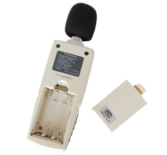 Шумомер 30-130 дБ BENETECH GM1352