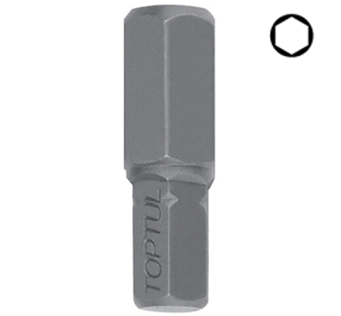 Біта HEX TOPTUL 10мм L-30мм 7мм FSDA1207