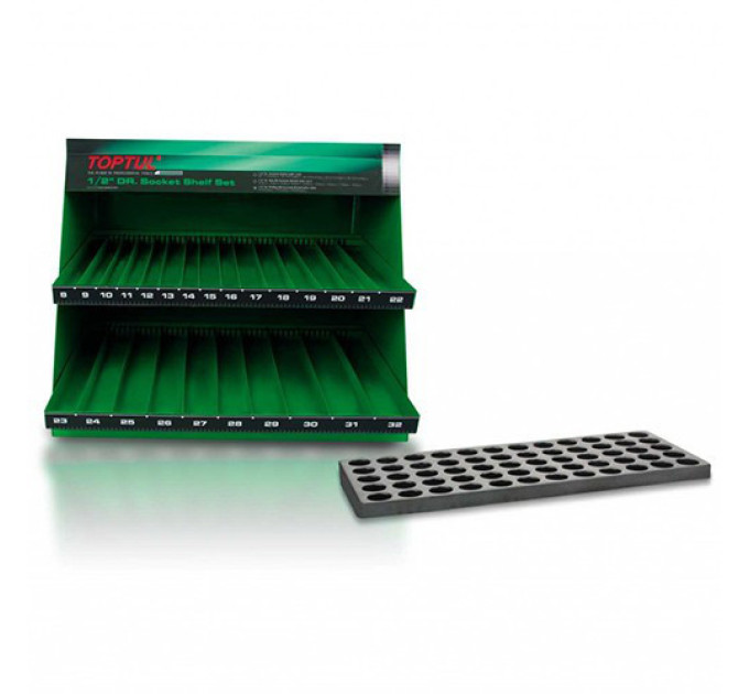 Ящик выставочный для головок 1/2" TOPTUL TBAB0300