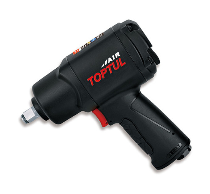 Пневмогайковерт 1/2" 1288N/m 8500об/мин Super Duty TOPTUL KSAC1680
