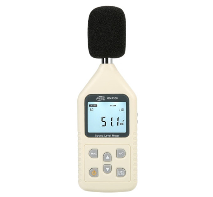 Цифровой шумомер 30-130 дБ BENETECH GM1358