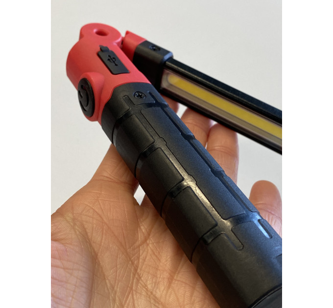 Фонарь светодиодный на магните складной (COB) MINI (Made in GERMANY) PROTESTER L-0502W