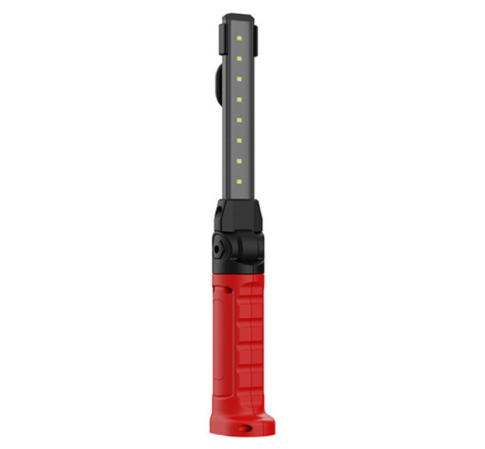 Фонарь поворотный светодиодный (LED) аккумуляторный 8+1, с магнитом (Made in GERMANY) PROTESTER L-0802T