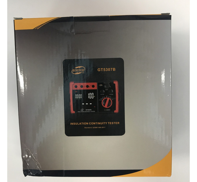 Тестер для сопротивления изоляции (мегаомметр) (0-5,5 ГΩ) BENETECH GT5307B
