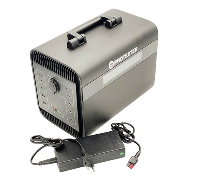 Зарядная станция для дома 1000W/2000W(Max) LiFePO4, 220V PROTESTER PRO-PS1000D