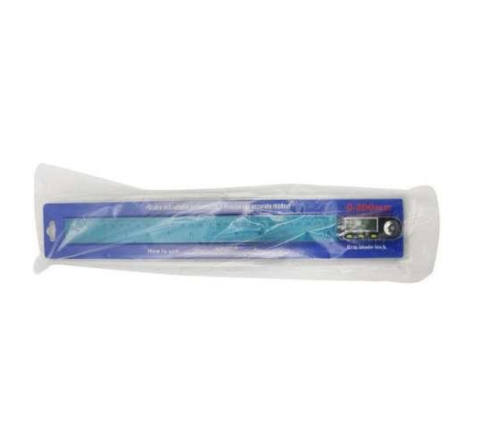 Угломер электронный (транспортир, малка) с линейкой 300 мм PROTESTER 5422-300