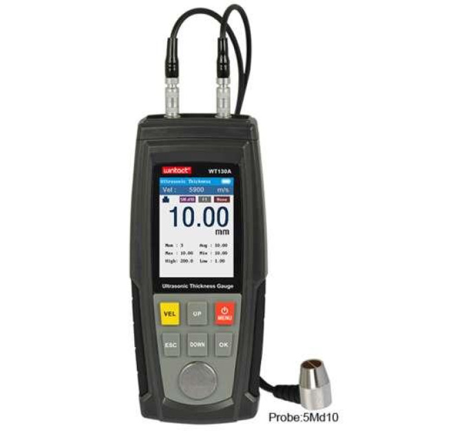 Толщиномер ультразвуковой 1-225мм WINTACT WT100A