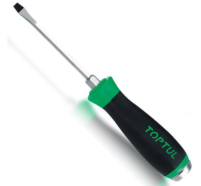 Отвертка ударная шлицевая TOPTUL 10x200 под ключ FAGB1020