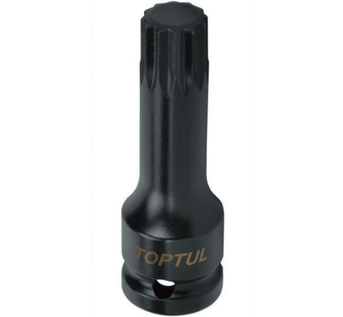 Головка ударная TOPTUL SPLINE М16 L77мм 1/2" KADB1616L