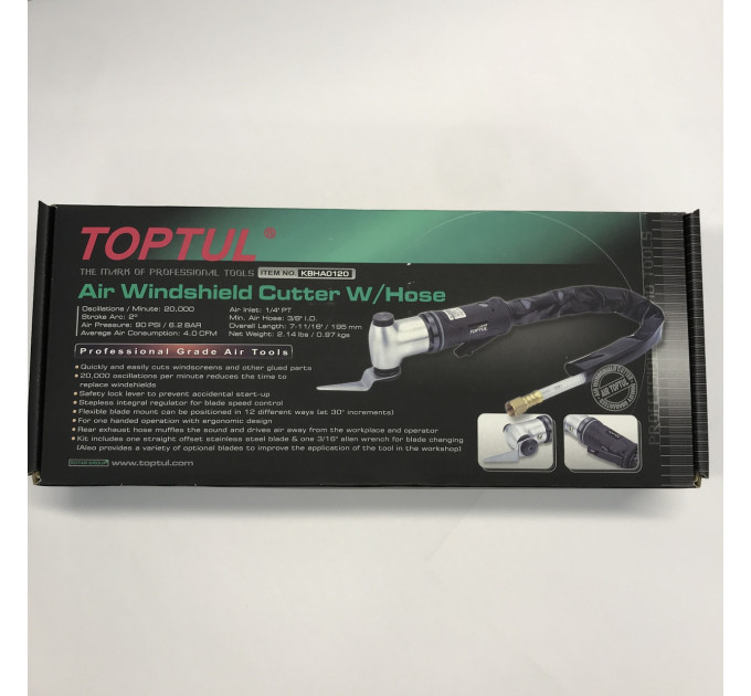Пневмонож для срезки стекол TOPTUL KBHA0120
