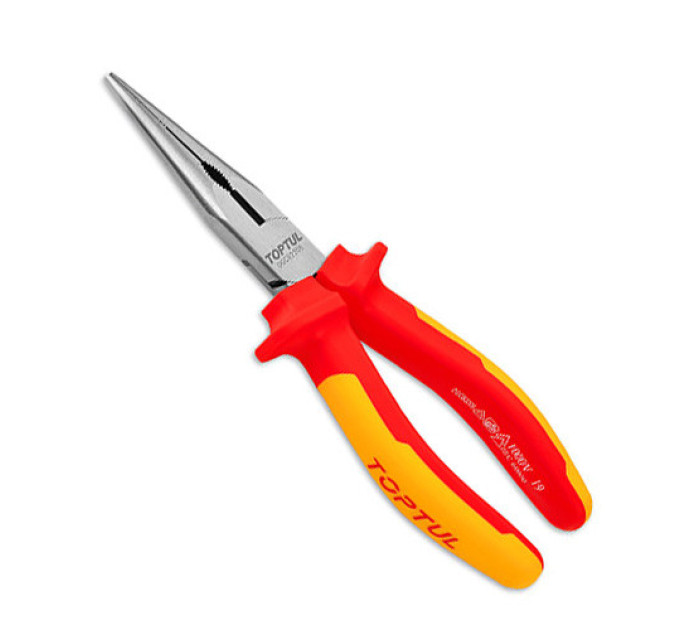 Довгогубці діелектричні 8" 1000V VDE TOPTUL DGCB2208