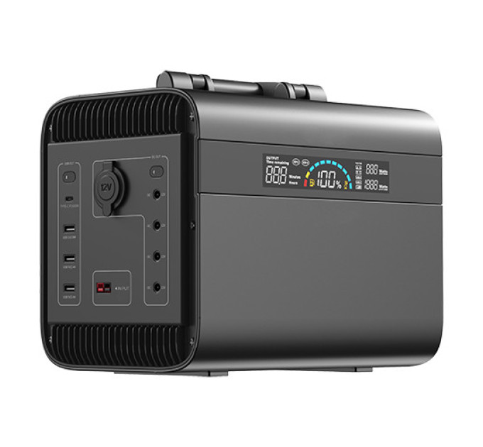 Зарядная станция для дома 1000W/2000W(Max) LiFePO4, 220V PROTESTER PRO-PS1000D