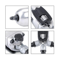 Пневмогайковерт професійний TOPTUL 1/4" 108N/m 12000об/хв Mini Butterfly Type KAAU0808