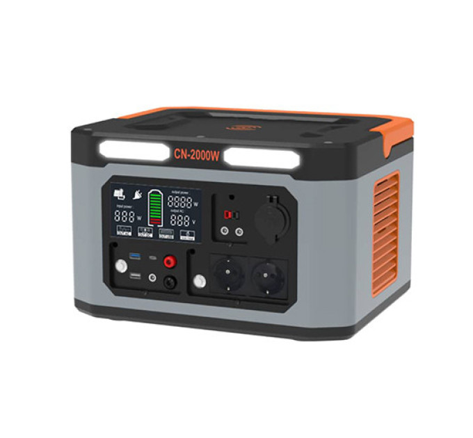 Портативная зарядная станция 2000W/4000W(Max), 220V PROTESTER PRO-PS2000F