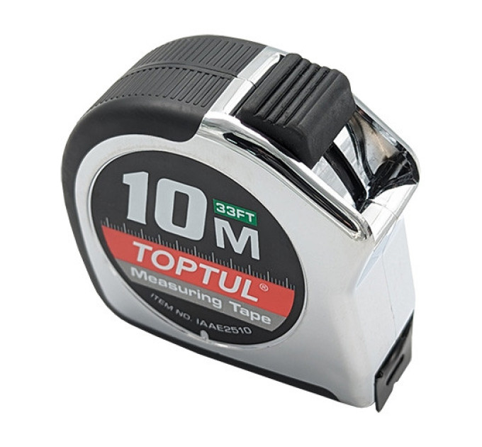 Рулетка профессиональная 10м*25мм TOPTUL IAAE2510