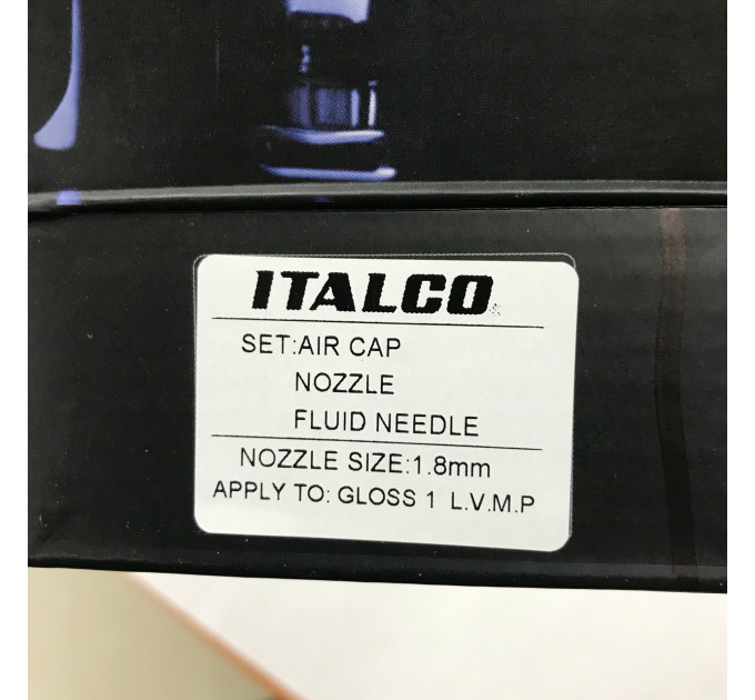 Форсунка для краскопультов Gloss LVMP 1,8мм ITALCO NS-Gloss-1.8LM
