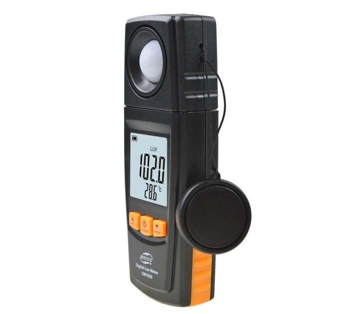 Измеритель освещенности люксметр + термометр, USB 200000 Lux BENETECH GM1020
