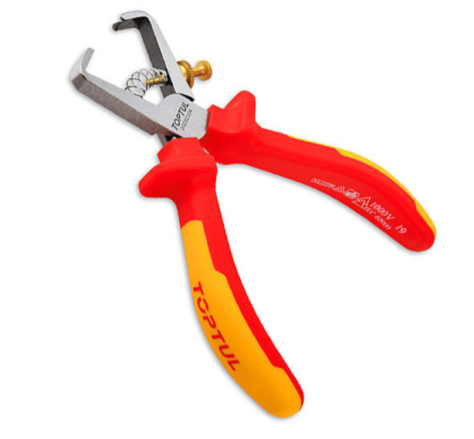 Кліщі для зачистки ізоляції 6" 1000V VDE TOPTUL DGCD2206