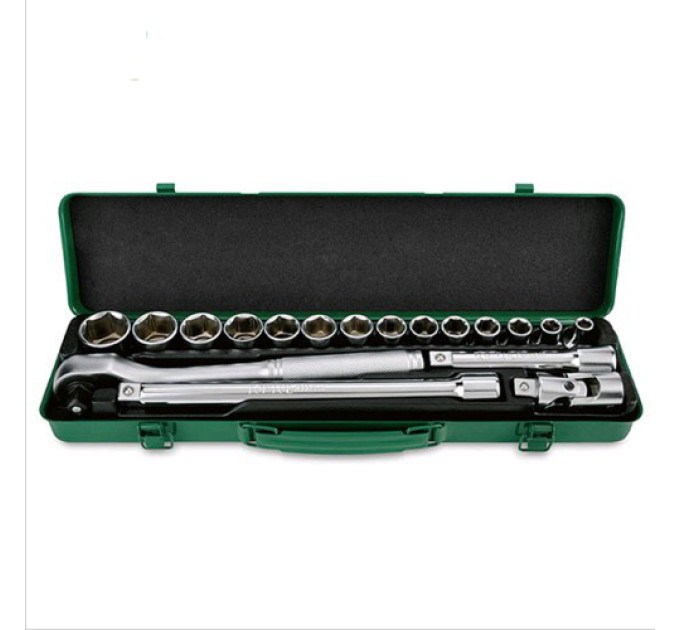 Набор головок с трещоткой TOPTUL 1/2" 18ед. GCAD1821