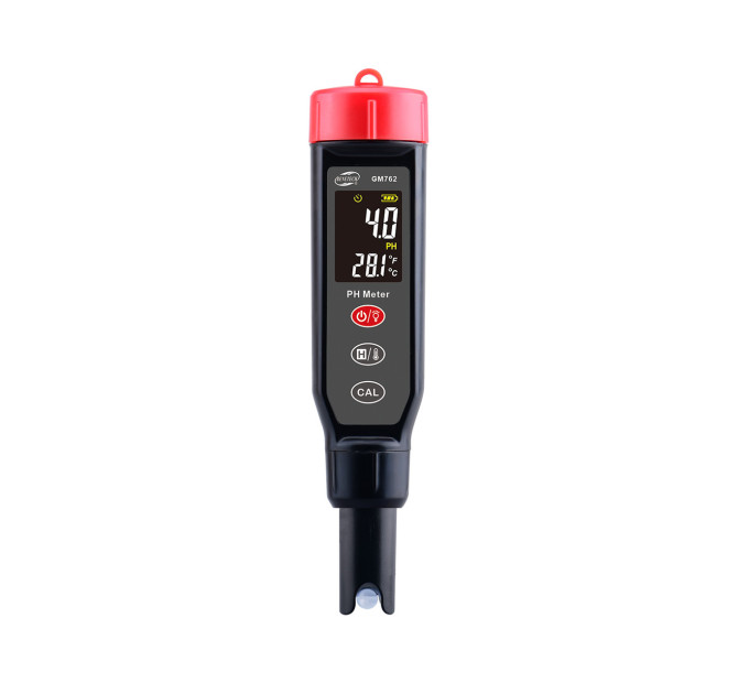 Измеритель кислотности и температуры (pH-метр) цв дисплей 0,0-14,0 pH (+/-0,1%) BENETECH GM762